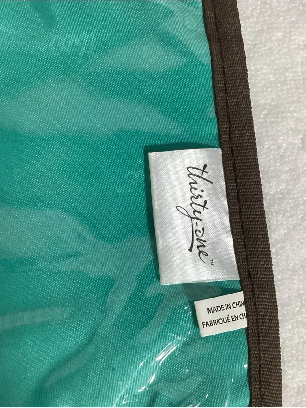 Thirty One Up Town Jewelry Bag Hanging Travel Toiletry Cosmetic Organizer NWOT